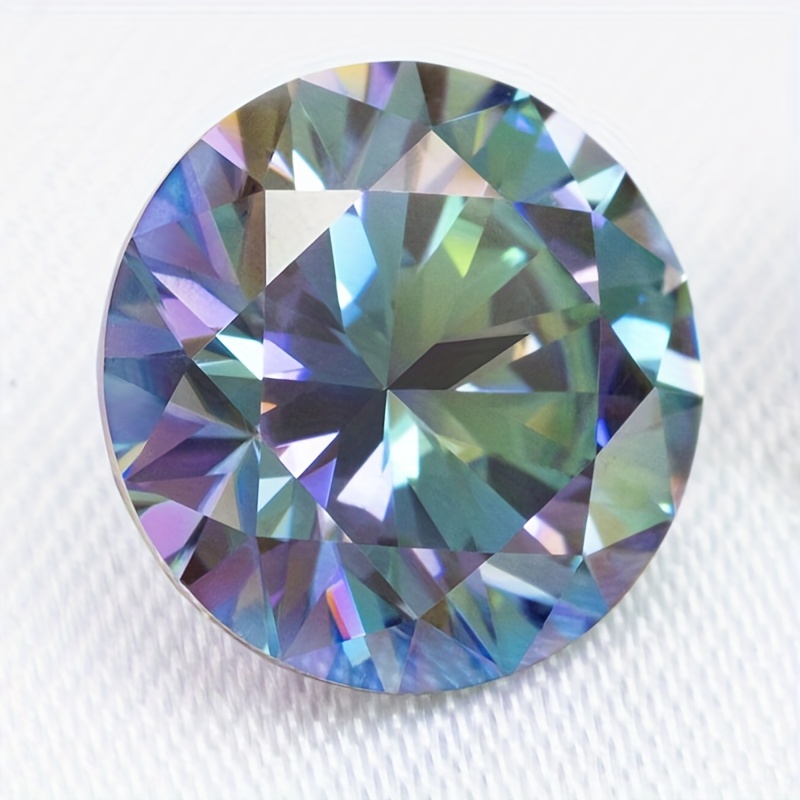 Colorless 0.5-5CT Round VVS1 Loose Diamond Moissanite for Jewelry Making